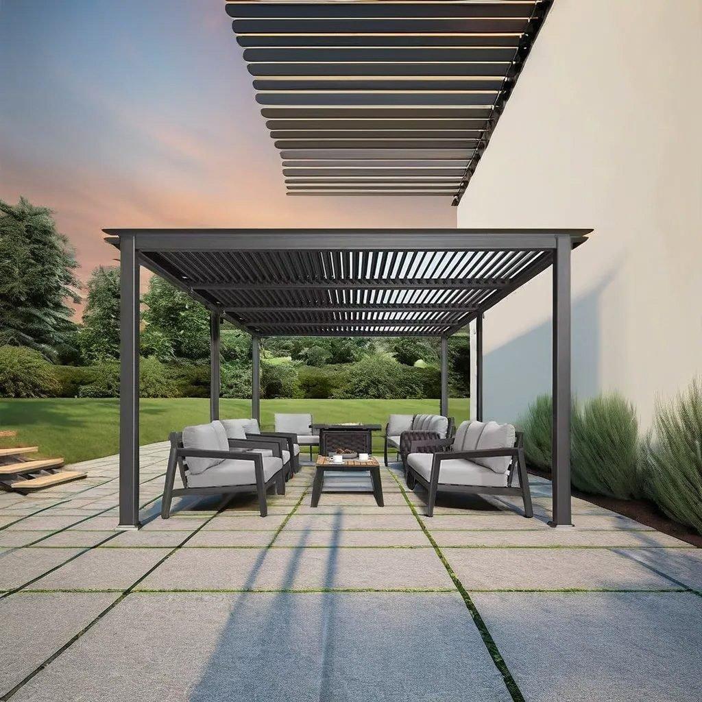 Wat is een aluminium barbecue-pergola？