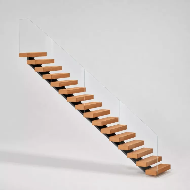 Hoe kunnen glazen balustrades voor mono-stringer-trappen het moderne trappenhuisontwerp transformeren?