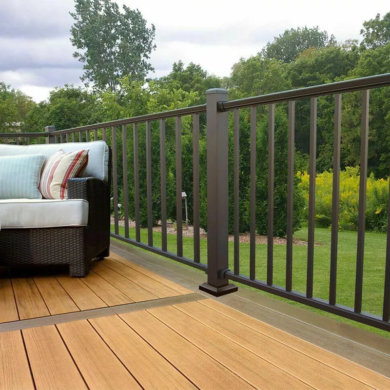 Aluminium terrasleuning