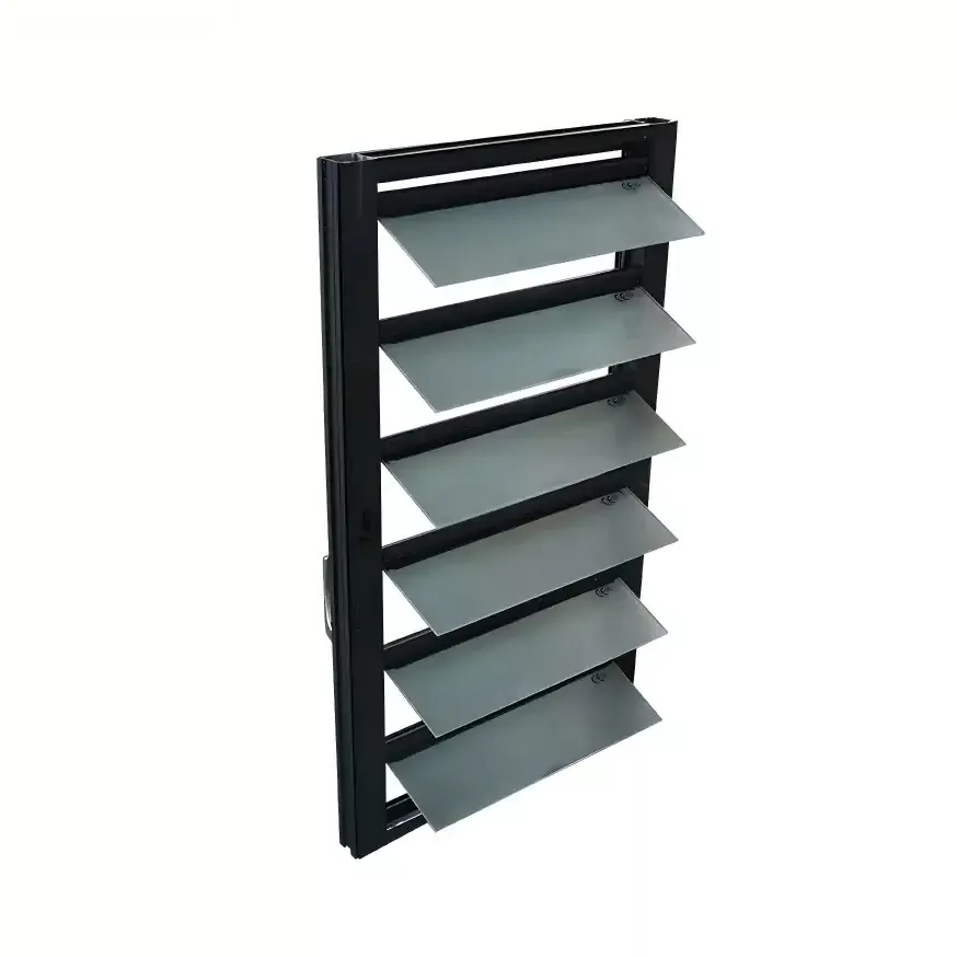 Aluminium glazen lamellenraam