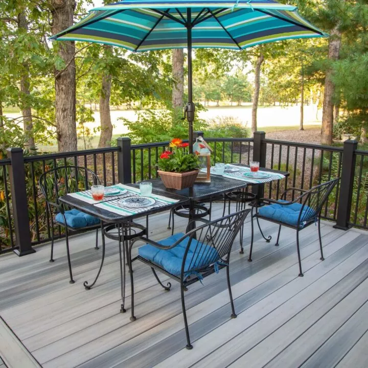 Aluminium terrasleuning