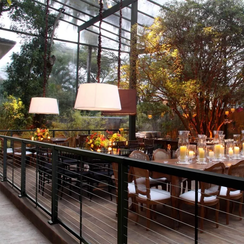 Roestvrij draadrailing